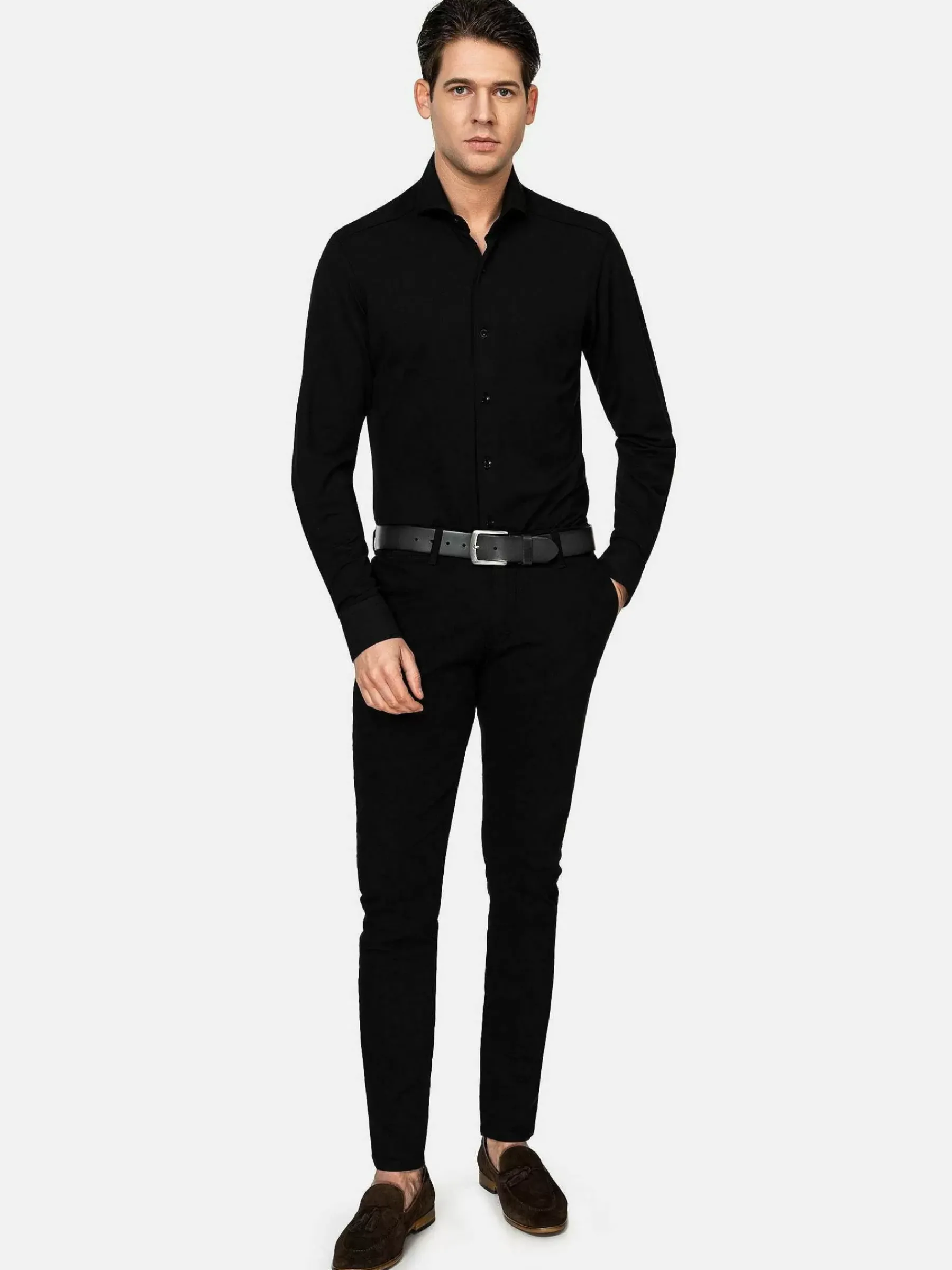 Wam Denim Overhemd Lange Mouwen<Overhemd Lange Mouw 75660 Sella Black