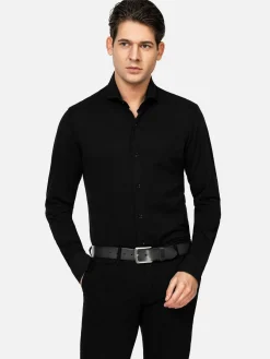 Wam Denim Overhemd Lange Mouwen<Overhemd Lange Mouw 75660 Sella Black