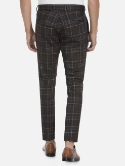 Wam Denim Pantalons<Pantalon 82151 Aleon Brown Navy