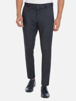 Wam Denim Pantalons<Pantalon 82151 Aleon Navy Grey