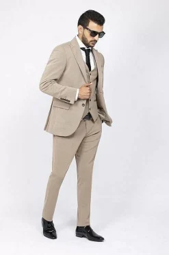 Wam Denim Pantalons<Pantalon 70052 Lille Beige