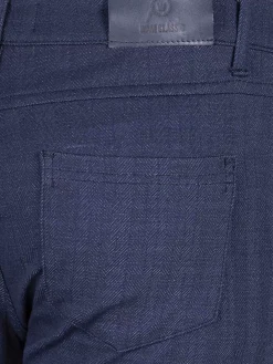 Wam Denim Pantalons<Pantalon 72324 Moos Navy