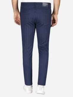 Wam Denim Pantalons<Pantalon 72324 Moos Navy