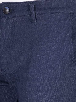 Wam Denim Pantalons<Pantalon 72324 Moos Navy