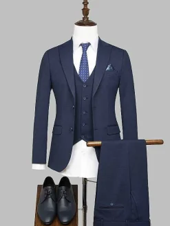 Wam Denim Pantalons<Pantalon 70051 Nice Navy