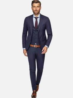 Wam Denim Pantalons<Pantalon 70071 Scotsville Navy