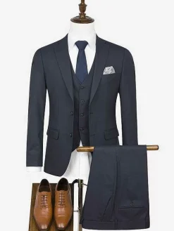 Wam Denim Pantalons<Pantalon 70059 Ussel Navy