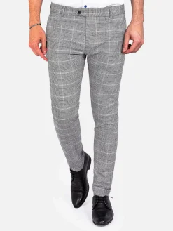 Wam Denim Pantalons<Pantalon 72330 Wellington Light Grey