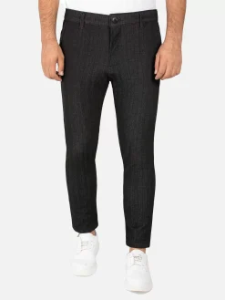 Wam Denim Pantalons<Pantalon Moos Black