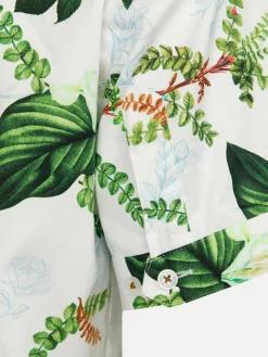 Wam Denim Overhemd Korte Mouwen<Parker Tailored Fit White Overhemd