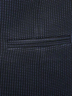 Wam Denim Gilets<Plaid Vest Trieste 74094 Light Indigo