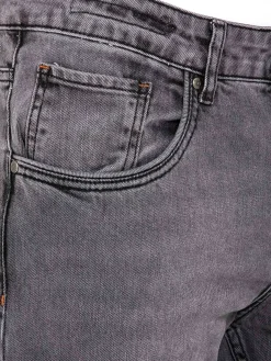 Wam Denim Jeans<Rance Regular Fit Anthracite Faded Jeans