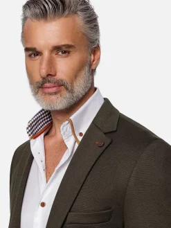 Wam Denim Colberts<Relaxed Slim Fit Monarch Khaki Colbert