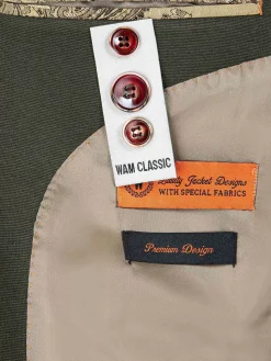 Wam Denim Colberts<Relaxed Slim Fit Monarch Khaki Colbert