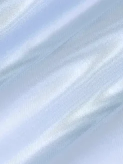 Wam Denim Overhemd Lange Mouwen<Romney Solid Light Blue Overhemd Lange Mouw