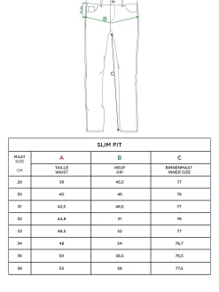 Wam Denim Chino'S<Scarlet Slim Fit Black Chino