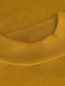 Wam Denim Sweaters<Siena Round-Necked Dark Yellow Sweater