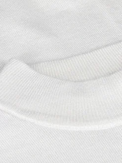 Wam Denim Sweaters<Siena Round-Necked White Sweater