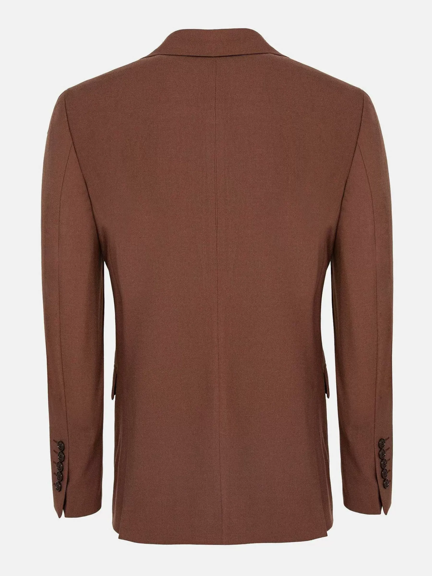 Wam Denim Colberts<Slim Fit Brown Textured Colbert