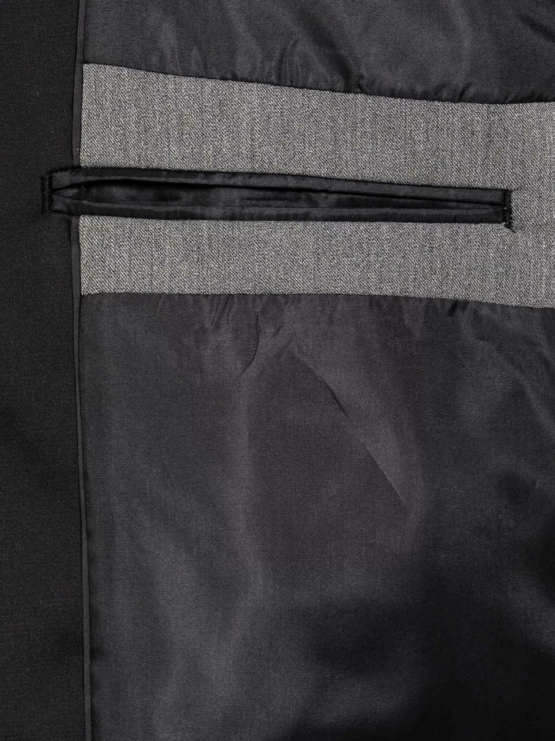 Wam Denim Colberts<Slim Fit Double Breasted Grey Colbert