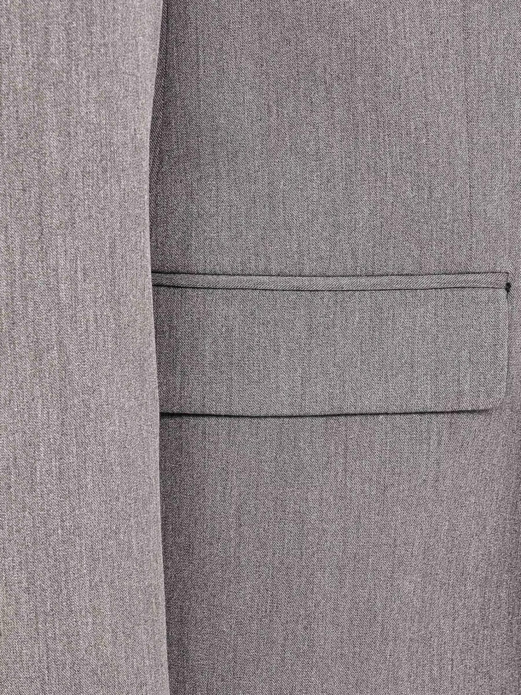 Wam Denim Colberts<Slim Fit Double Breasted Grey Colbert