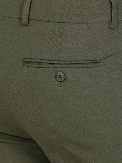 Wam Denim Pantalons<Slim Fit Textured Khaki Pantalon