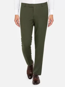 Wam Denim Pantalons<Slim Fit Textured Khaki Pantalon