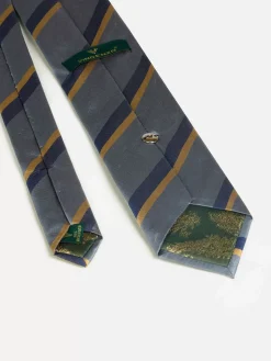 Wam Denim Stropdassen<Stropdas S38 Anthracite Navy