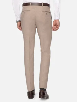 Wam Denim Pantalons<Suit Pantalon 70085 Araya Beige