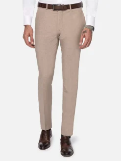 Wam Denim Pantalons<Suit Pantalon 70085 Araya Beige