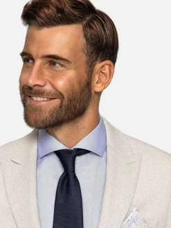 Wam Denim Colberts<Sur Mer Slim Fit Single Breasted Beige Colbert