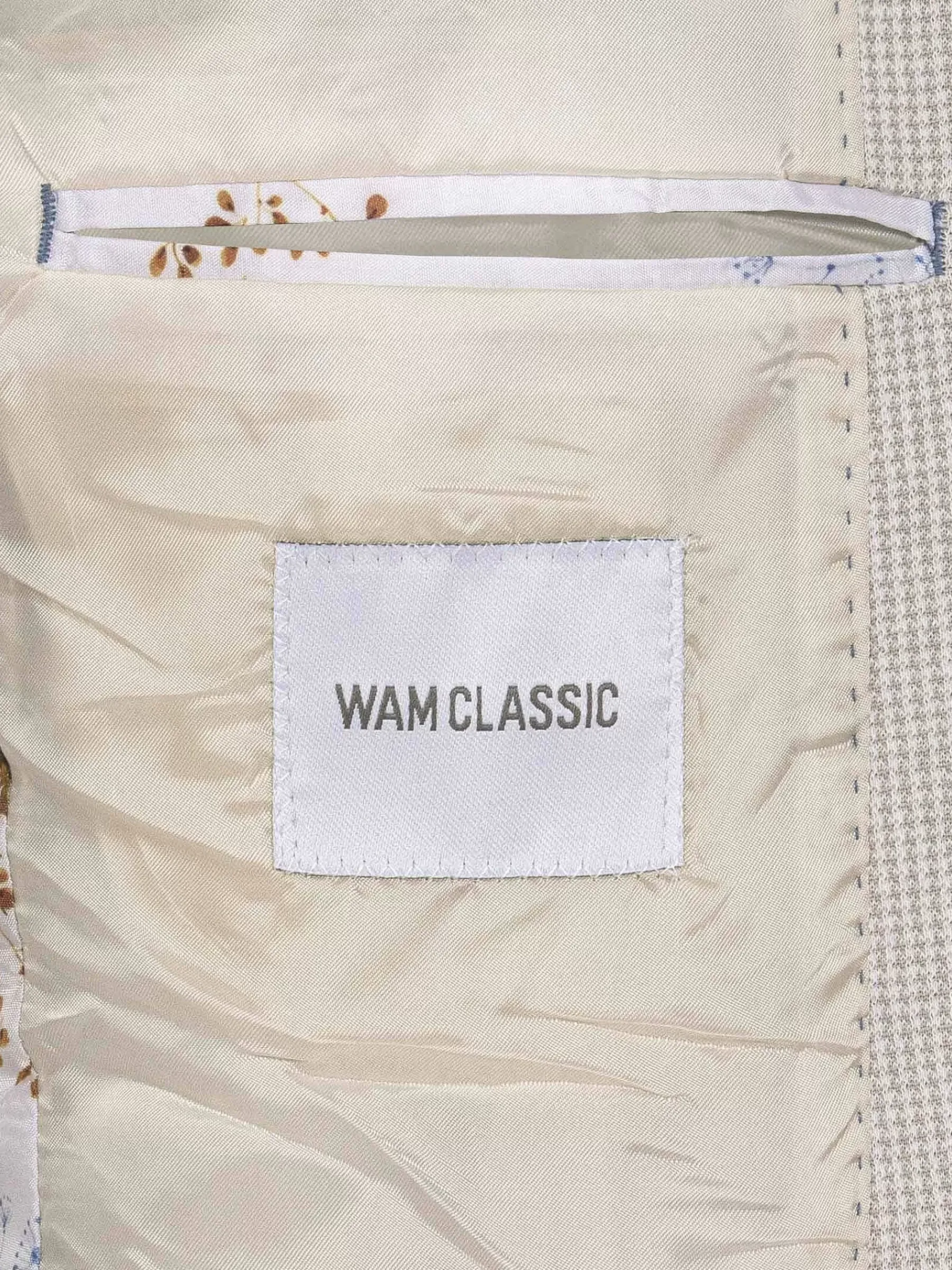 Wam Denim Colberts<Sur Mer Slim Fit Single Breasted Beige Colbert