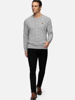 Wam Denim Sweaters<Sweater 76364 Hetfield Grey