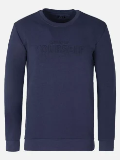 Wam Denim Sweaters<Sweater 76322 Rhino Dunes Navy