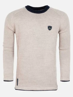 Wam Denim Sweaters<Sweater 77518 Tepic Beige