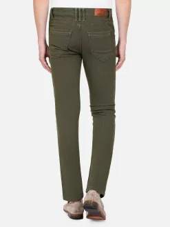 Wam Denim Jeans<Swindon Stretch Slim Fit Khaki Jeans