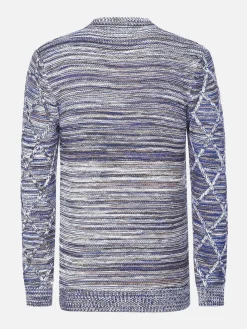 Wam Denim Truien<Truien 77520 Flinn Grey Royal Blue