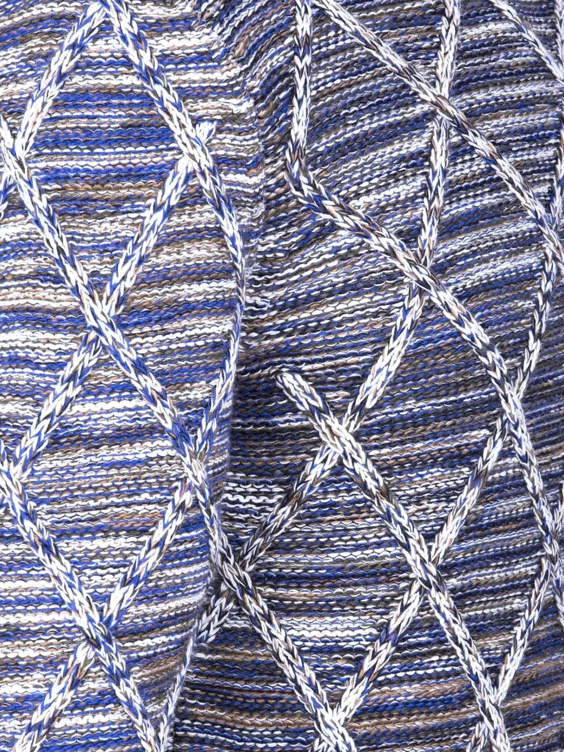 Wam Denim Truien<Truien 77520 Flinn Grey Royal Blue