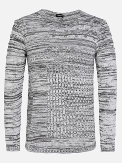 Wam Denim Truien<Truien 77527 Tuscon Off White Black