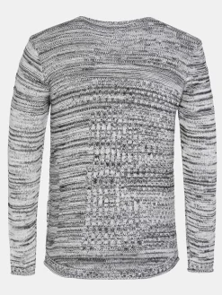 Wam Denim Truien<Truien 77527 Tuscon Off White Black