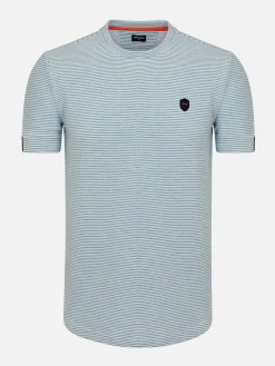 Wam Denim T-Shirts<T-Shirt 79592 Rocky Blue