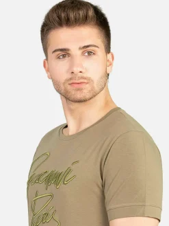 Wam Denim T-Shirts<T-Shirt 69116 Winston Salem Khaki