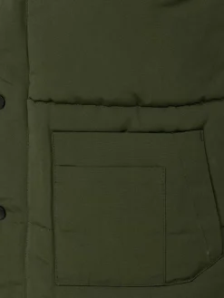 Wam Denim Bodywarmer<Velvet Crew Neck Green Bodywarmer