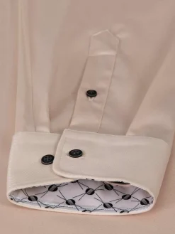 Wam Denim Overhemd Lange Mouwen<Vercelli Solid Light Pink Overhemd Longe Mouw