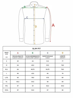 Wam Denim Overhemd Lange Mouwen<Vermilion Checkered Red Overhemd Lange Mouw
