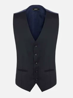 Wam Denim Gilets<Vittorio Navy Gilet