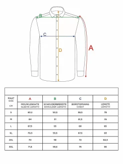 Wam Denim Overhemd Lange Mouwen<Waylon Regular Fit White Overhemd