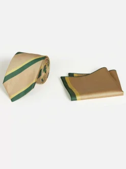 Wam Denim Stropdassen<William Powell Beige Stropdas