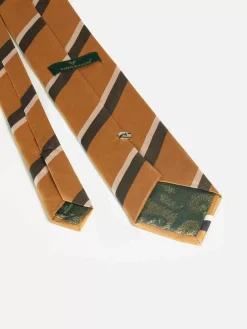 Wam Denim Stropdassen<William Powell Black Orange Stropdas