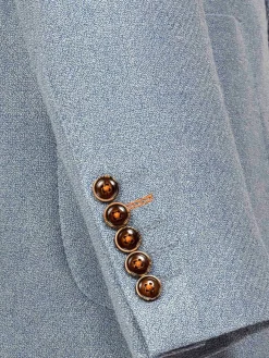 Wam Denim Colberts<Zeta Single Breasted Blue Colbert